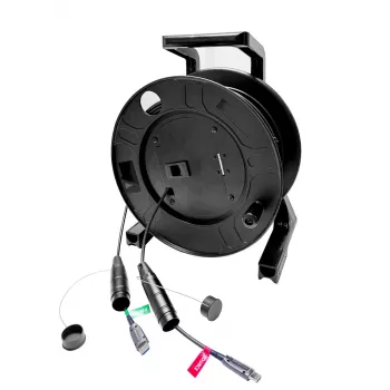 Vivolink PROHDMIOP8K100-DRUM kabel HDMI 100 m czarny