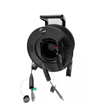 Vivolink PROHDMIOP8K100-DRUM kabel HDMI 100 m czarny