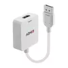 Lindy HDMI 18G to DisplayPort 1.2 Converter, 0,095 m, HDMI Type A (Standard), DisplayPort, Female, Male, prosty