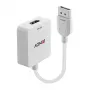 Lindy HDMI 18G to DisplayPort 1.2 Converter, 0,095 m, HDMI Type A (Standard), DisplayPort, Female, Male, prosty
