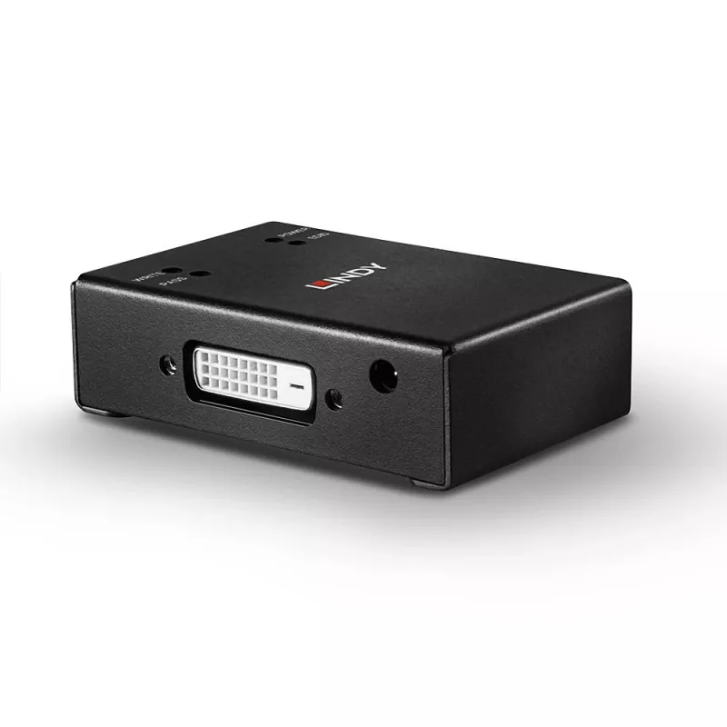 Lindy HDMI / VGA / DVI EDID Recorder, 3840 x 2160 pikseli, 1920 x 1080,2560 x 1600,3840 x 2160, 18 Gbit/s, Czarny, Metal, HDMI