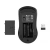 Sandberg Wireless mysz Saver Czarny, symetryczna, RF Wireless, 1600 DPI, czarny