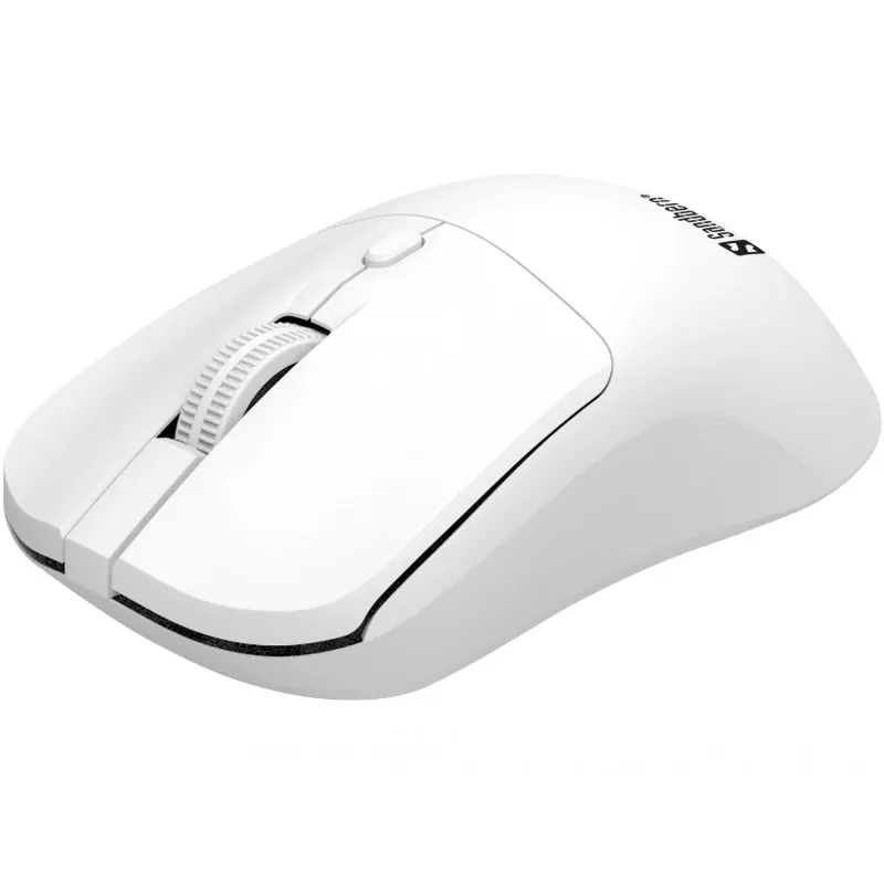 Sandberg Wireless mysz Saver biały, symetryczna, RF Wireless, 1600 DPI, biały