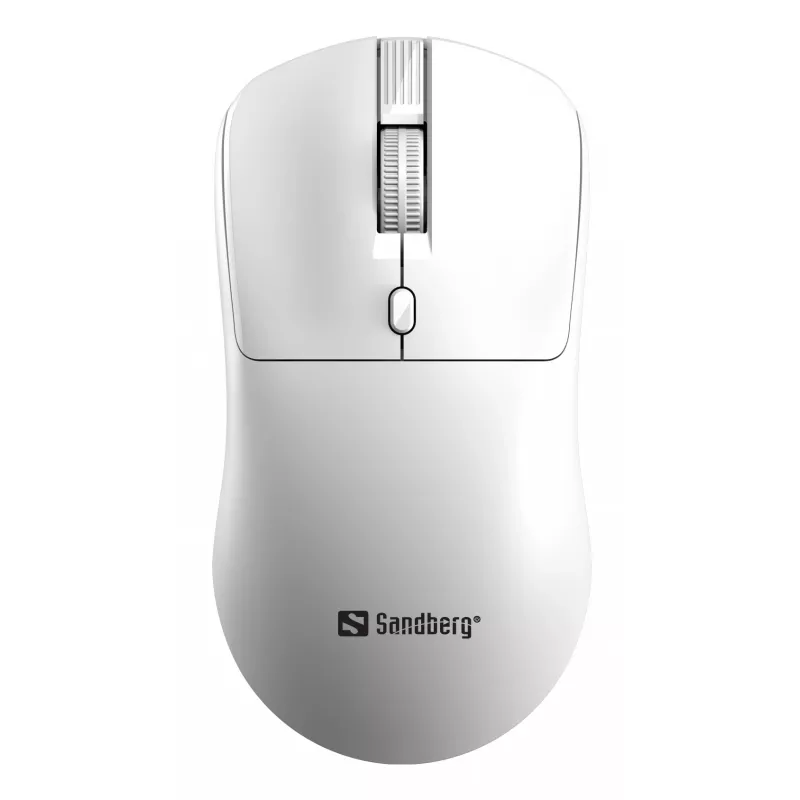 Sandberg Wireless mysz Saver biały, symetryczna, RF Wireless, 1600 DPI, biały