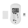 Sandberg Wireless mysz Saver biały, symetryczna, RF Wireless, 1600 DPI, biały