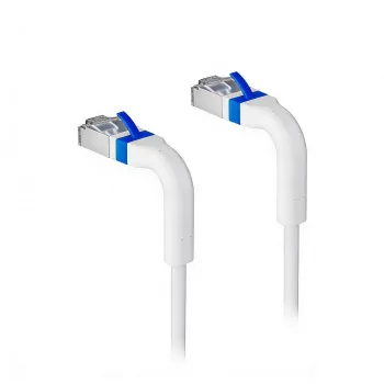Kabel sieciowy Lanview LV-6AFTP-FLEX-ANG-0025W-S — ekranowany FTP, kątowa wtyczka, 0,25 m