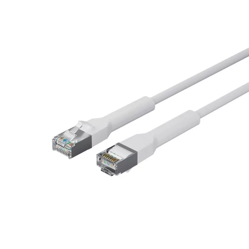 Kabel sieciowy Lanview LV-6AFTP-FLEX-ANG-03W-S — ekranowany FTP, kątowa wtyczka, elastyczny, 3 żyły