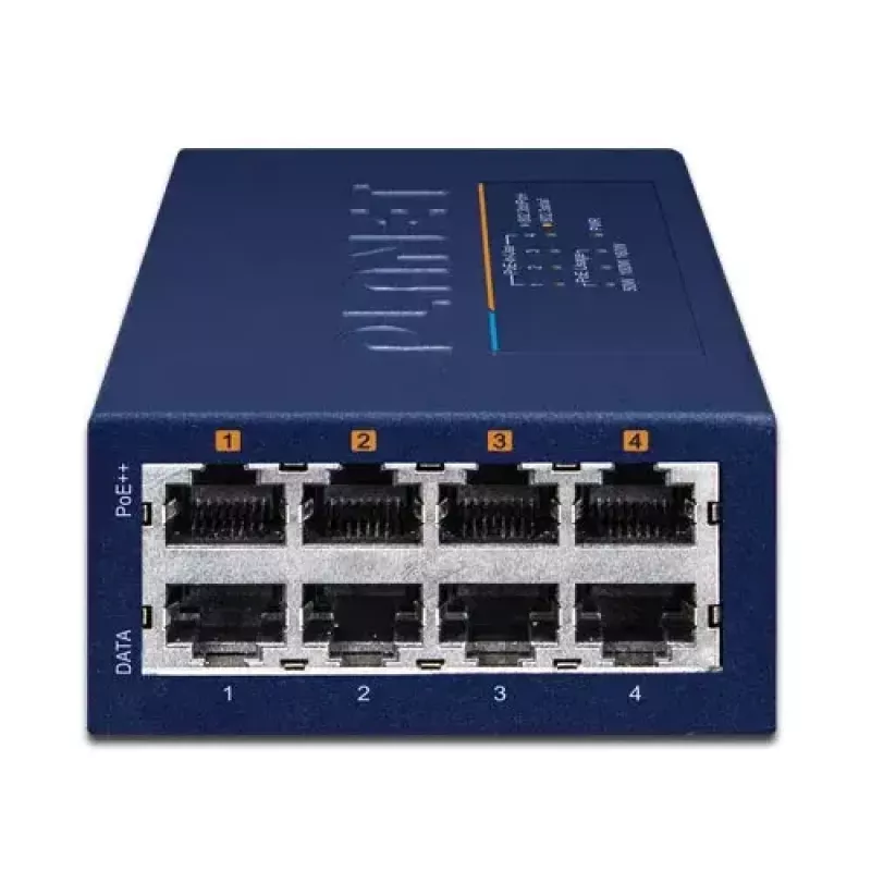 PLANET UPOE-400 4-portowy Multi-Gigabitowy hub iniektor PoE 802.3bt