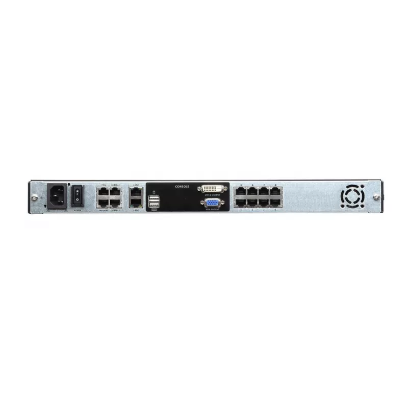ATEN KL1108VN konsola rackowa 48,3 cm (19 cali) Czarna 1U