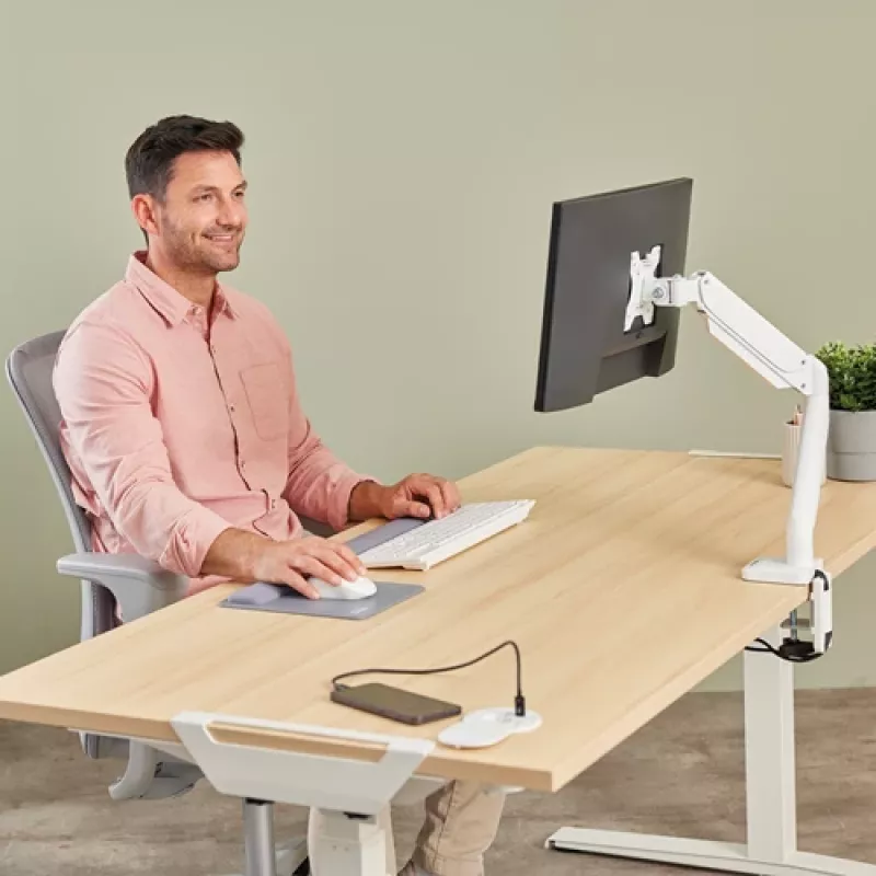 Przedłużacz Fellowes 100137178 2 m 1 gniazdo AC Wewnętrzny Biały
