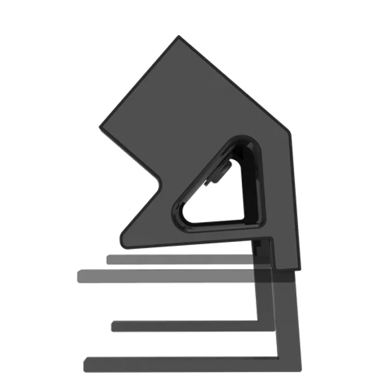 Fellowes 100137182 przedłużacz zasilający 2 m 2 gniazda AC wewnętrzny czarny