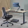 Fellowes 100137182 przedłużacz zasilający 2 m 2 gniazda AC wewnętrzny czarny