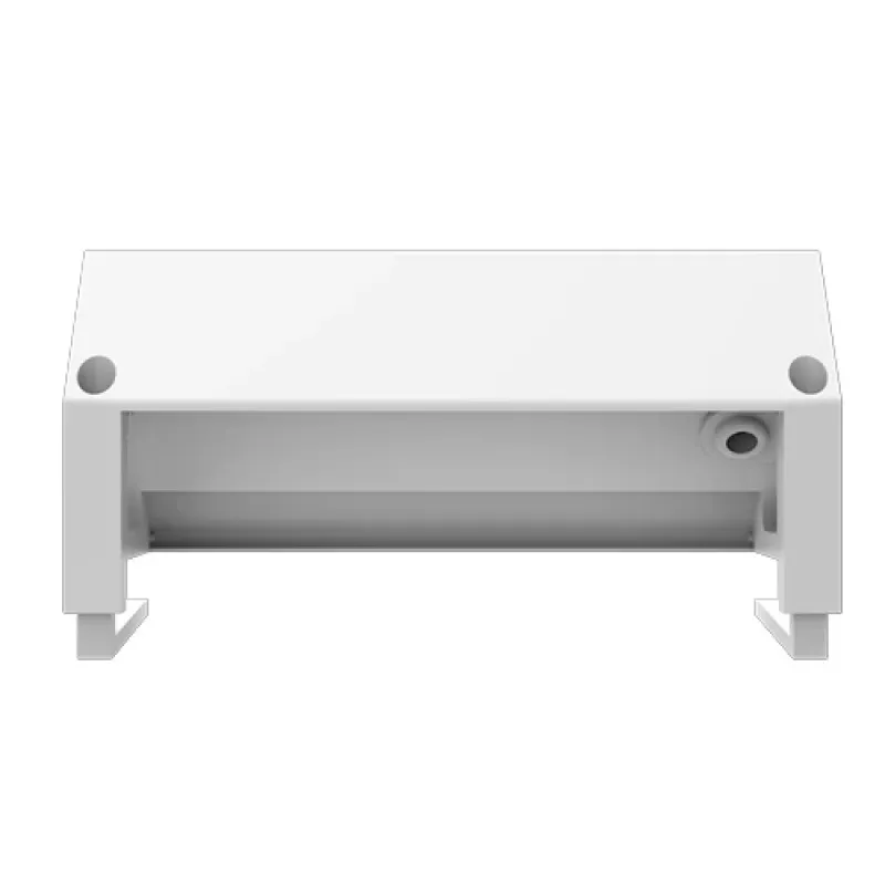 Fellowes 100137183 przedłużacz zasilający 2 m 2 gniazda AC wewnętrzny biały