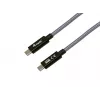 Kabel USB-C na USB-C EQUIP 3,0 m — USB 3.2 Gen 2x2, 20 Gb/s, PD 240 W, 4K@60 Hz, czarny