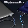 Kabel USB-C na USB-C EQUIP 3,0 m — USB 3.2 Gen 2x2, 20 Gb/s, PD 240 W, 4K@60 Hz, czarny