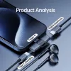 Adapter USB-C OTG 2-w-1 EQUIP 133479 — 100W PD, 10Gbps, 1x USB-C do 2x USB-C, szary