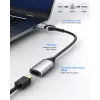 Przejściówka USB na HDMI EQUIP 133498 (wtyki USB-C i USB-A męskie na HDMI, 1080p, obudowa aluminiowa, szara)