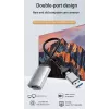Przejściówka USB na HDMI EQUIP 133498 (wtyki USB-C i USB-A męskie na HDMI, 1080p, obudowa aluminiowa, szara)