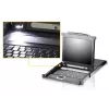 ATEN CL5708N konsola rackowa 48,3 cm (19 cali) Czarny 1U