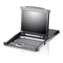 ATEN CL5708N konsola rackowa 48,3 cm (19 cali) Czarny 1U