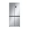 Wolnostojąca lodówka side-by-side Xiaomi Mijia Cross Door 502L — Całkowita pojemność 502 l (chłodziarka 326 l / zamrażarka 176 l), No Frost, klasa energetyczna E, wysokość 191,2 cm, 37 dB, szczotkowane srebro