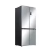 Wolnostojąca lodówka side-by-side Xiaomi Mijia Cross Door 502L — Całkowita pojemność 502 l (chłodziarka 326 l / zamrażarka 176 l), No Frost, klasa energetyczna E, wysokość 191,2 cm, 37 dB, szczotkowane srebro