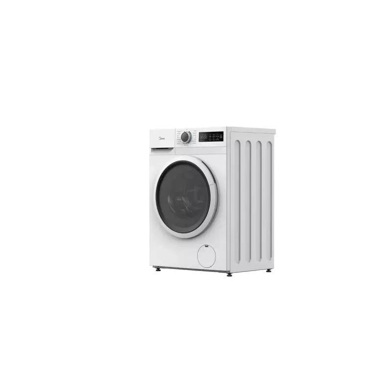 Pralka ładowana od przodu Midea MF110W80BA10/W-HR — 8 kg, 1400 obr./min, klasa energetyczna A, wyświetlacz LED, para, 60×48 cm