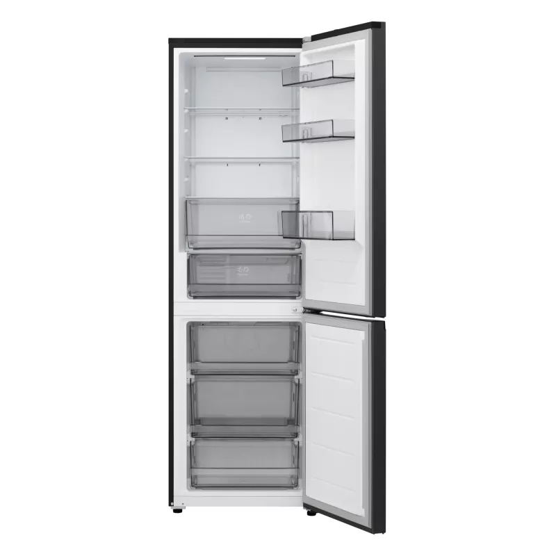 LG GBBSJ10EEP lodówko-zamrażarka Wolnostojący 333 L Czarny