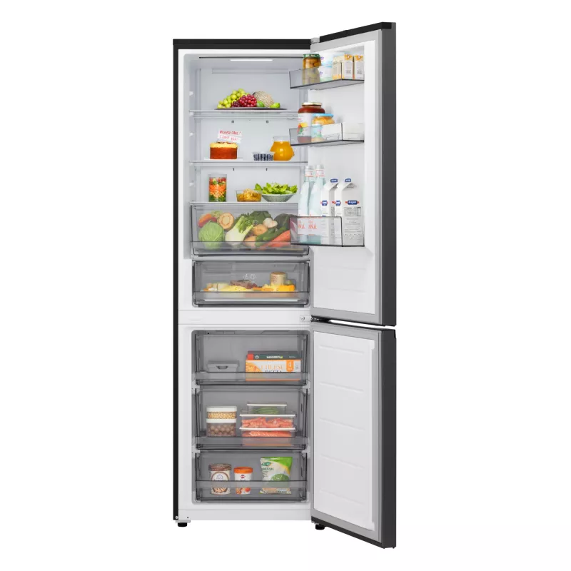 LG GBBSJ10EEP lodówko-zamrażarka Wolnostojący 333 L Czarny