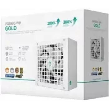 Zasilacz DeepCool GAMERSTORM PQ850G WH 850W, wentylator 120mm, w pełni modułowy, 80+ Gold, ATX 3.1, biały