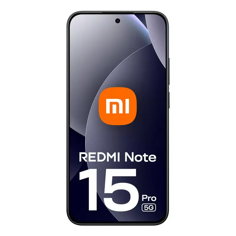 Smartfon Xiaomi Redmi Note 15 Pro 5G — 6,83 cala (17,4 cm), 8 GB RAM, 256 GB, 200 MP, 6580 mAh, czarny