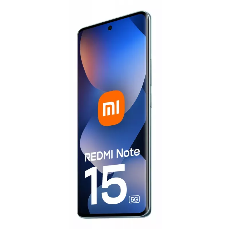 Smartfon Xiaomi Redmi Note 15 5G — 6,77-calowy wyświetlacz FHD+, Qualcomm Snapdragon 6 Gen 3, 8 GB RAM, 128 GB, 108 MP, 5520 mAh, niebieski