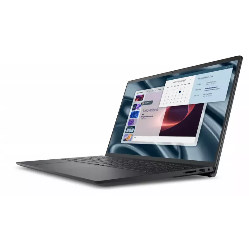 Dell Pro 15 Essential PV15255 | Czarny węglowy | 15,6 cala | FHD | 1920 x 1080 pikseli | AMD Ryzen 5 | 7520U | 8 GB | LPDDR5 | Pojemność dysku SSD 512 GB | Karta graficzna AMD Radeon 610M | Windows 11 Home | 802.11ac | Język klawiatury angielski | Gwarancja 36 miesięcy | Gwarancja na baterię 12 miesięcy