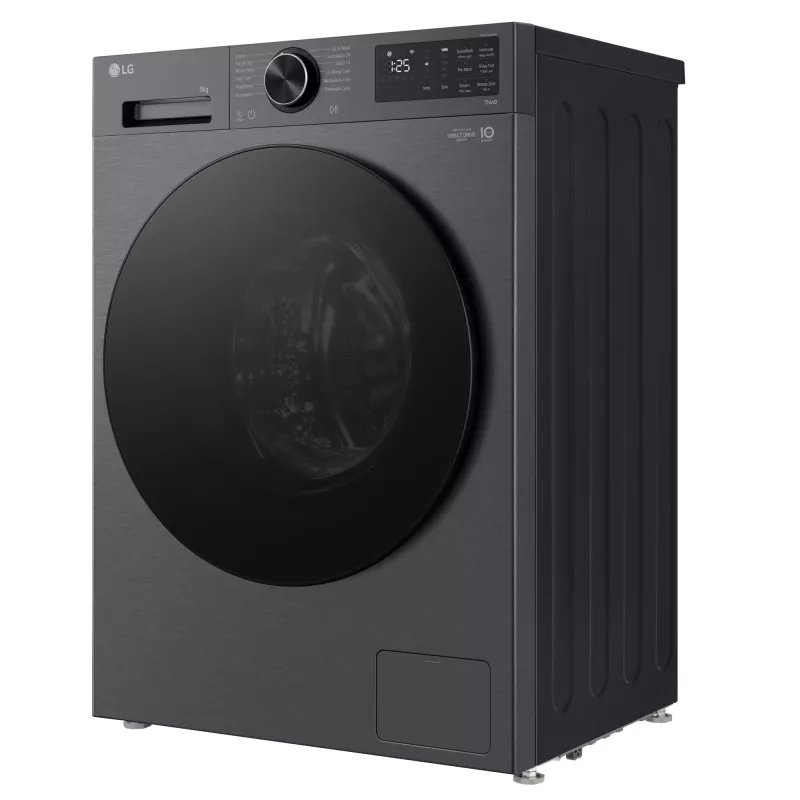 Pralka LG F2X50S9TBB ładowana od przodu 9 kg 1170 obr./min czarna