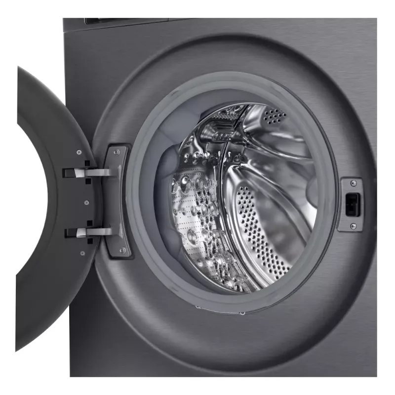 LG F4X5011TBB , A, ładowany od przodu, pojemność prania 11 kg, głębokość 56.5 cm, 1400 obr./min, czarna pralka ładowana od przodu 1351 obr./min