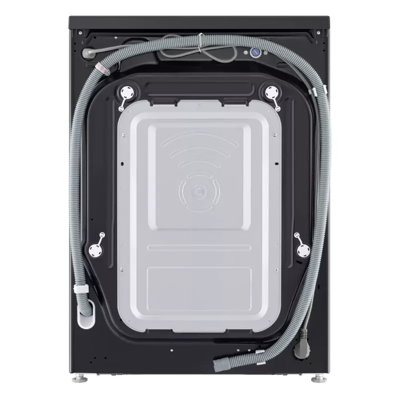 LG F4X5011TBB , A, ładowany od przodu, pojemność prania 11 kg, głębokość 56.5 cm, 1400 obr./min, czarna pralka ładowana od przodu 1351 obr./min