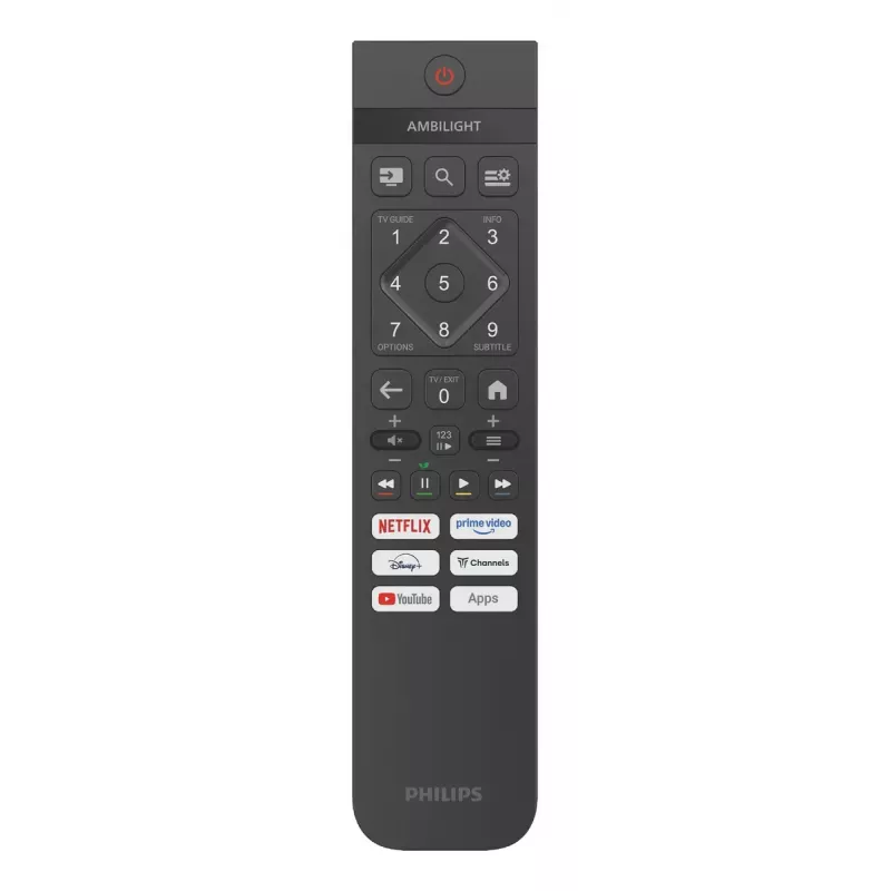 LED LCD TV Philips 32PHS6050/12 32 cale (81,3 cm) HD+ Smart TV Wi‑Fi Titan OS Czarny 1366×768
