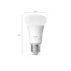 Philips Hue W 810 A60 2P EU | E27 | 7 W | Ciepłe białe do chłodnego białego światło | Bluetooth, Zigbee