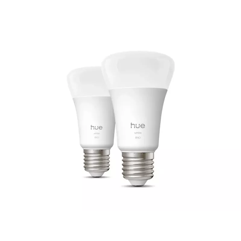 Philips Hue W 810 A60 2P EU | E27 | 7 W | Ciepłe białe do chłodnego białego światło | Bluetooth, Zigbee