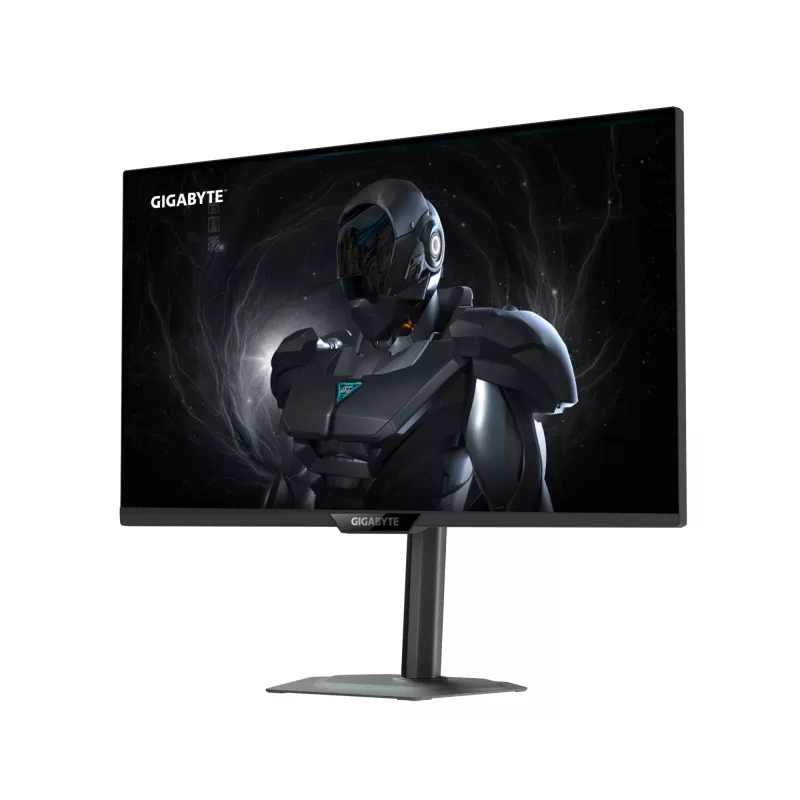 Monitor gamingowy GIGABYTE G27U 27” 4K UHD – tryb podwójny (4K 160 Hz lub FHD 320 Hz), 3840 x 2160, 1 ms, 350 cd/m², FreeSync Premium, DisplayHDR 400, HDMI 2.1, DisplayPort 1.4
