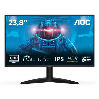 Monitor komputerowy AOC B3 Q24B36X 60,5 cm (23,8 cala) 2560 x 1440 pikseli Quad HD LED Czarny