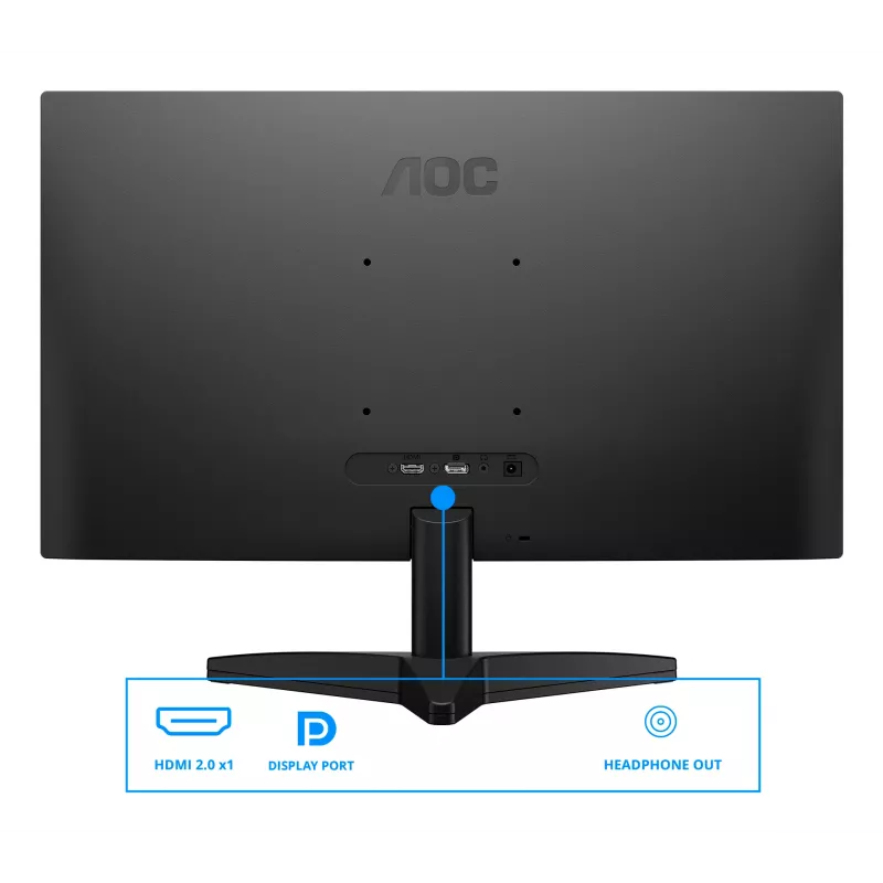 Monitor komputerowy AOC B3 Q24B36X 60,5 cm (23,8 cala) 2560 x 1440 pikseli Quad HD LED Czarny