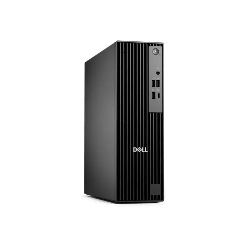 Komputer stacjonarny Dell Pro QCS1250 cienki — Intel Core i3-14100, 8 GB DDR5, 512 GB SSD, zintegrowana karta graficzna Intel, Ubuntu