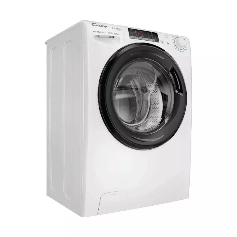 Pralko-suszarka Candy Smart Pro CSOW44644TWMB6-S Wolnostojąca Ładowanie od przodu Biała