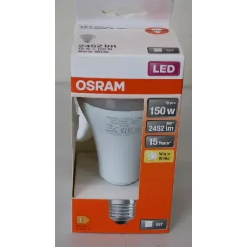 LEDvance Parathom Classic LED E27 19W 827 (ciepła biel) nieściemnialna — uszkodzone opakowanie