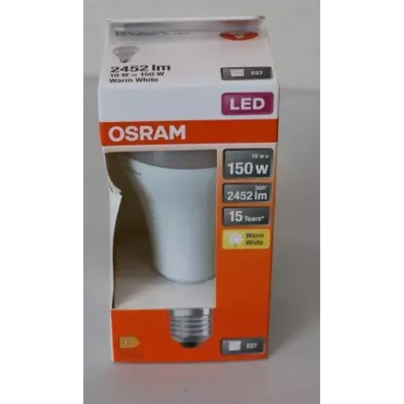 LEDvance Parathom Classic LED E27 19W 827 (ciepła biel) nieściemnialna — uszkodzone opakowanie