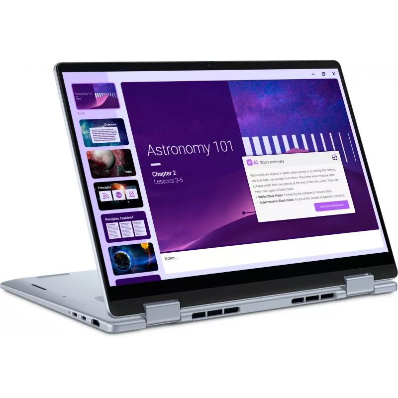 Laptop Dell 14 Plus 2-w-1 14,0 cala FHD+ dotykowy, Intel, 16GB RAM, 512GB SSD, zintegrowana, Windows 11 Pro
