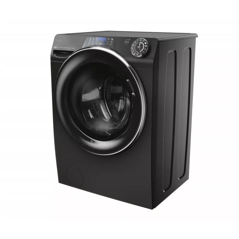 Pralka Candy RapidÓ PRO RP 496BWMBCB/1-S ładowana od przodu 9 kg 1400 obr./min Czarny