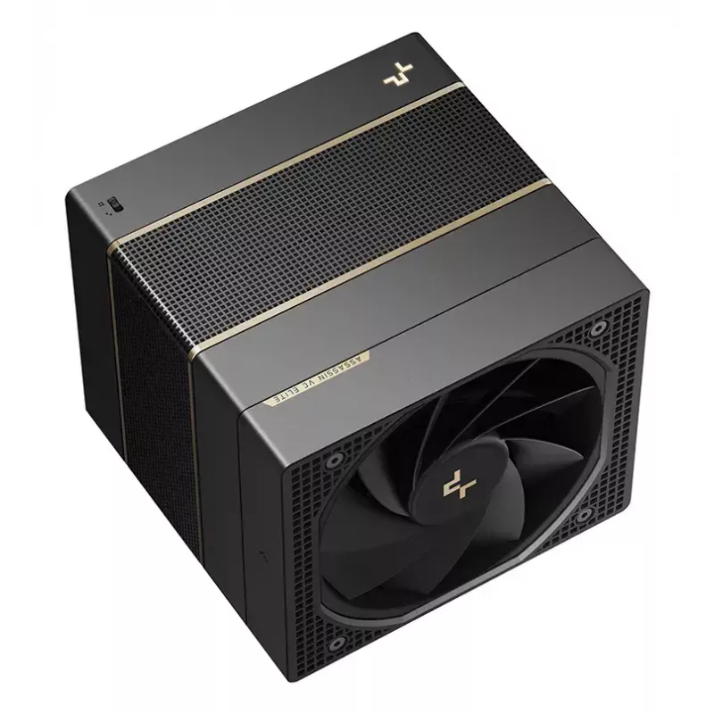 Chłodzenie procesora DeepCool ASSASSIN VC ELITE, wentylatory 120/140 mm, FDB, 147×144×164 mm, czarny