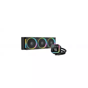 Chłodzenie cieczą AIO DeepCool LQ360 ULTRA ARGB — 360mm chłodnica, oświetlenie ARGB, kompatybilność Intel/AMD